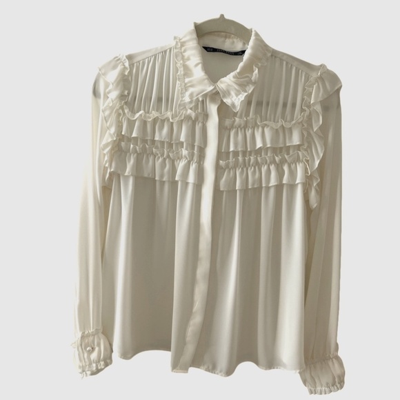 ZARA BLOUSE - Picture 1 of 10